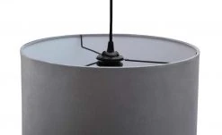 Pendelleuchte, 1-flammig, Samt grau mit Fäden 9 Pendelleuchte, 1-flammig, Samt grau mit Fäden -Innenleuchten Verkaufsladen 10682131 4 202112142232