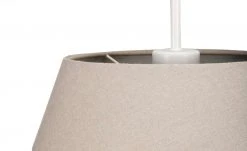 Pendelleuchte, 1-flammig Stoff grau/weiß -Innenleuchten Verkaufsladen 10683284 6 202201131238