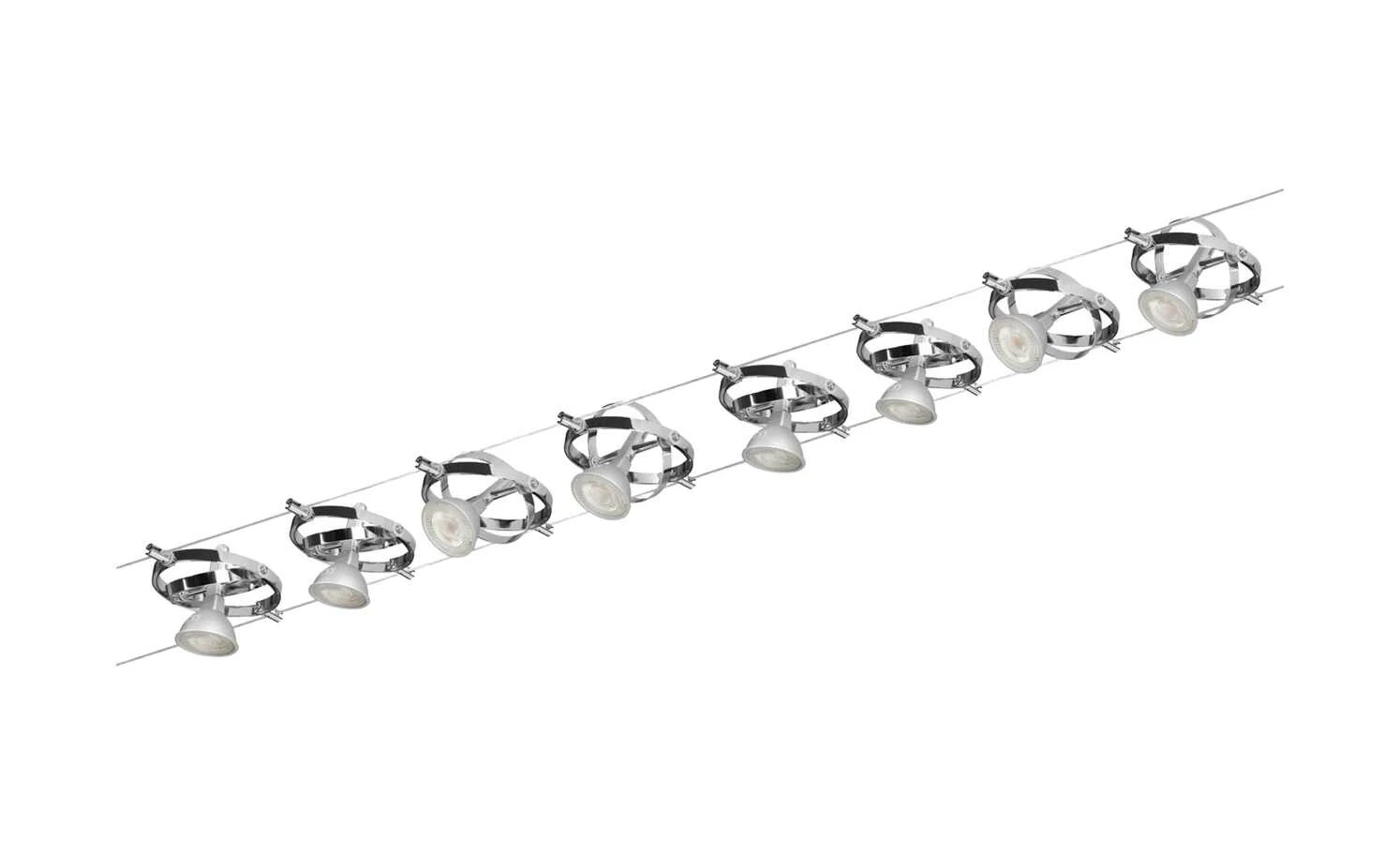 Seilsystem, Basisset, chrom/matt 1 Seilsystem, Basisset, chrom/matt