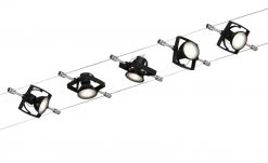 Seilsystem, Basisset, 5-flammig, schwarz-matt 9 Seilsystem, Basisset, 5-flammig, schwarz-matt -Innenleuchten Verkaufsladen 10683427 4 202201131238