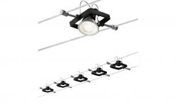 Seilsystem, Basisset, 5-flammig, schwarz-matt 10 Seilsystem, Basisset, 5-flammig, schwarz-matt -Innenleuchten Verkaufsladen 10683427 5 202201131238