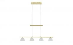 B-Leuchten LED-Pendelleuchte, 4-flammig, messing matt 12 B-Leuchten LED-Pendelleuchte, 4-flammig, messing matt -Innenleuchten Verkaufsladen 10683550 2 202111261246