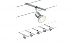 Seilsystem, Basisset, 5-flammig, chrom-matt 6 Seilsystem, Basisset, 5-flammig, chrom-matt -Innenleuchten Verkaufsladen 10683749 2 202201131238