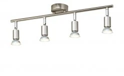KHG LED- Deckenspot, 4-flammig, nickel matt -Innenleuchten Verkaufsladen 10684180 4 202106102233