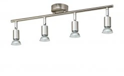 KHG LED- Deckenspot, 4-flammig, nickel matt -Innenleuchten Verkaufsladen 10684180 5 202106102233