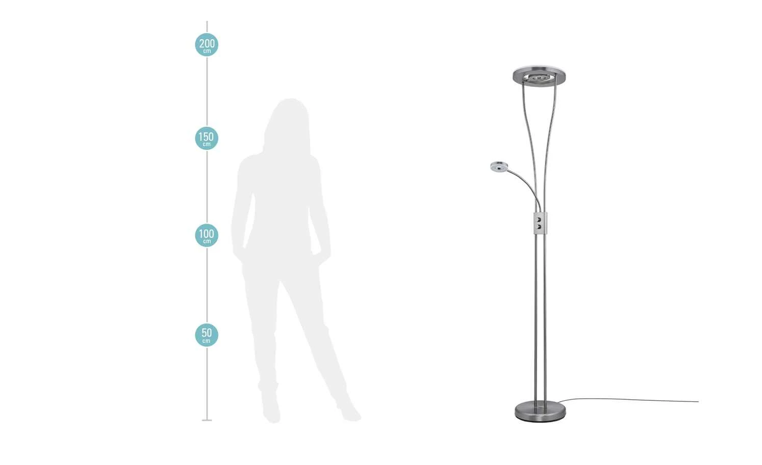 Paul Neuhaus LED-Deckenfluter, 3-flammig, Kopf rund 8 Paul Neuhaus LED-Deckenfluter, 3-flammig, Kopf rund – Bild 8