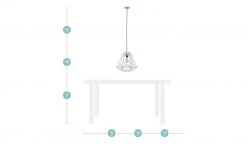 Paul Neuhaus Pendelleuchte im Retrodesign, Kupferfarben -Innenleuchten Verkaufsladen 10684652 7 202001152238