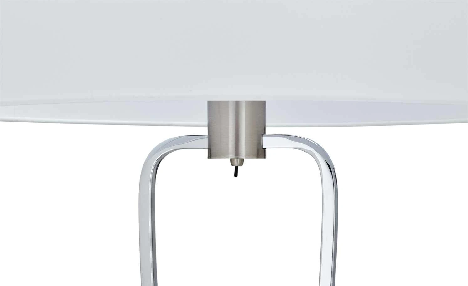 Trio Stehleuchte, 1-flammig, nickel matt, Fuß geschwungen 5 Trio Stehleuchte, 1-flammig, nickel matt, Fuß geschwungen – Bild 5