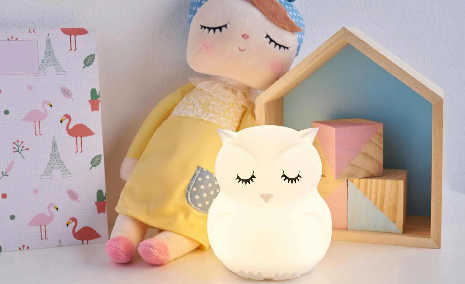 LED-Nachtlicht ´Eule ´mit Farbwechsel 2 LED-Nachtlicht ´Eule ´mit Farbwechsel – Bild 2