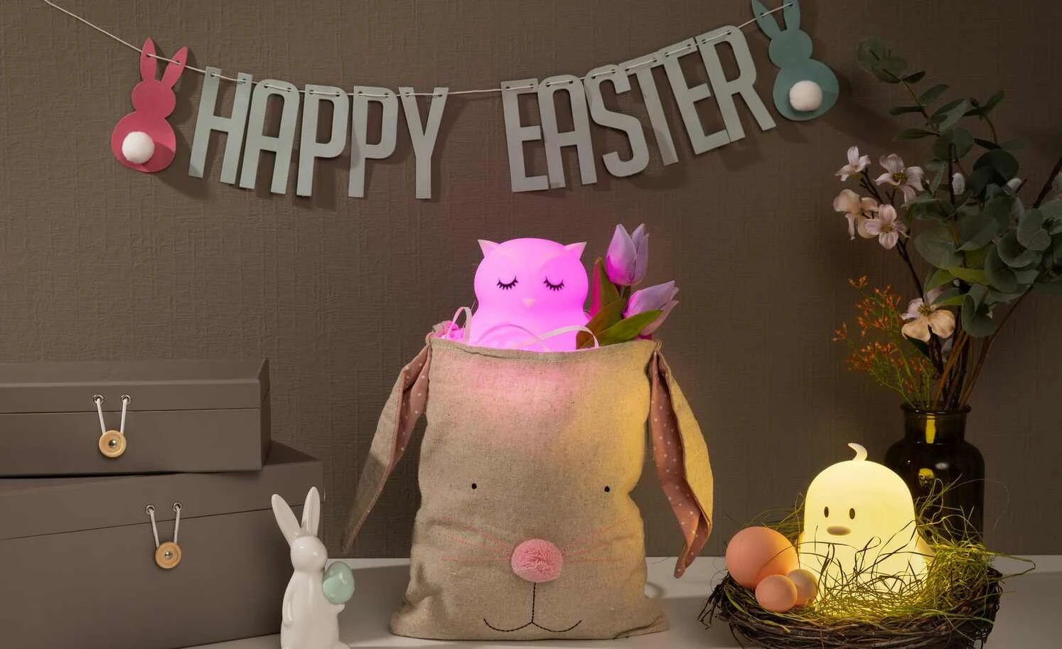 LED-Nachtlicht ´Eule ´mit Farbwechsel 1 LED-Nachtlicht ´Eule ´mit Farbwechsel