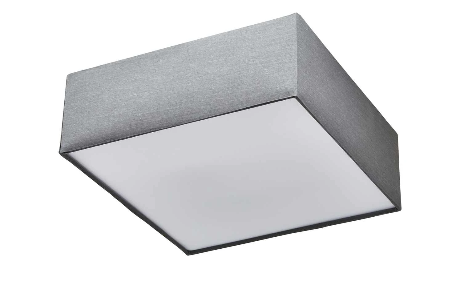 Trio Deckenleuchte mit eckigen Stoffschirm 2 Trio Deckenleuchte mit eckigen Stoffschirm – Bild 2