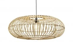 HOME STORY Pendelleuchte mit Holzlamellen 1-flammig -Innenleuchten Verkaufsladen 10685975 5 202109132232