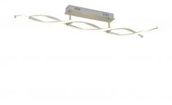 Paul Neuhaus LED-Deckenleuchte, 2-flammig, geschwungen, Nickel-matt -Innenleuchten Verkaufsladen 10685998 3 202104161235