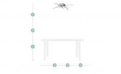 Paul Neuhaus LED-Deckenleuchte, 4-flammig, Nickel matt -Innenleuchten Verkaufsladen 10686005 4 202106072309