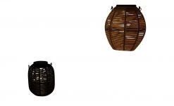 Solar-Tischleuchte, Laterne Rattan schwarz -Innenleuchten Verkaufsladen 10686201 8 202201131238