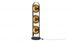 HOME STORY Retro-Stehleuchte, schwarz-gold 20 HOME STORY Retro-Stehleuchte, schwarz-gold -Innenleuchten Verkaufsladen 10686202 10 202207081237