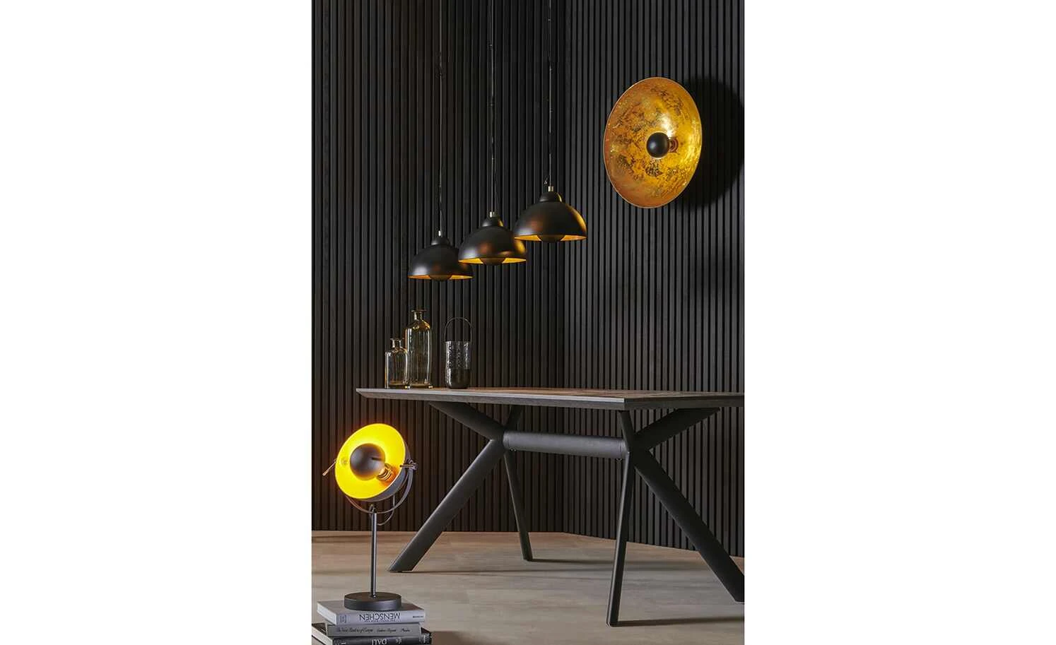 HOME STORY Retro-Deckenleuchte 1 HOME STORY Retro-Deckenleuchte