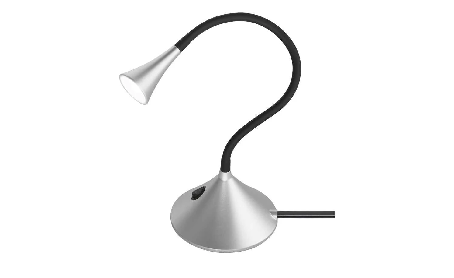 Trio LED-Schreibtischleuchte, mit Flexarm silberfarben 2 Trio LED-Schreibtischleuchte, mit Flexarm silberfarben – Bild 2