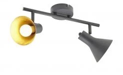 Trio Deckenstrahler, 2-flammig, schwarz/goldfarben 11 Trio Deckenstrahler, 2-flammig, schwarz/goldfarben -Innenleuchten Verkaufsladen 10686233 5 202103162233