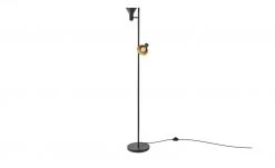 Trio Stehleuchte, 2-flammig, schwarz/goldfarb. 18 Trio Stehleuchte, 2-flammig, schwarz/goldfarb. -Innenleuchten Verkaufsladen 10686237 9 202106092233