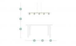 Paul Neuhaus Pendelleuchte, 5-flammig rostfarben -Innenleuchten Verkaufsladen 10686244 1 202001172243