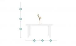 Paul Neuhaus Tischleuchte, 2-flammig rostfarben -Innenleuchten Verkaufsladen 10686250 6 202106041245