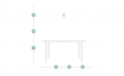Meisterleuchten LED-Wandleuchte, 2-flammig Weiß -Innenleuchten Verkaufsladen 10686684 3 202002141332
