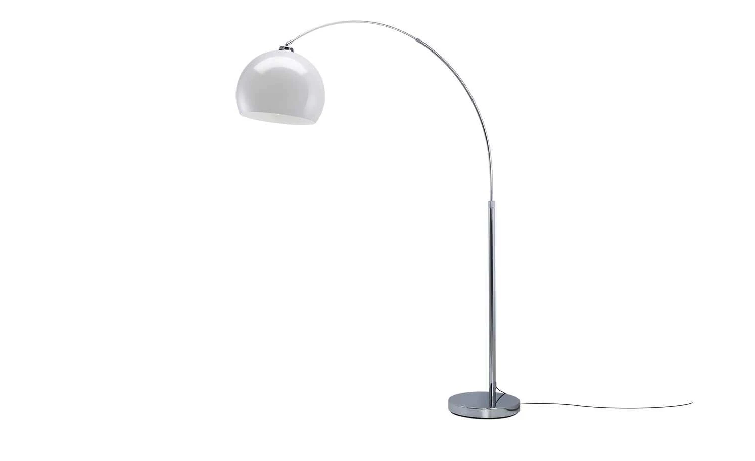 KHG Bogenleuchte, 1-flammig, Schirm weiß 5 KHG Bogenleuchte, 1-flammig, Schirm weiß – Bild 5