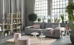 KHG Bogenleuchte, 1-flammig, Schirm weiß