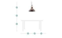 HOME STORY Pendelleuchte, 1-flammig, Industrie-Look -Innenleuchten Verkaufsladen 10686913 1 201911062244