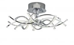 Paul Sommerkamp Leuchten LED-Deckenleuchte, mit geschwungenen Armen