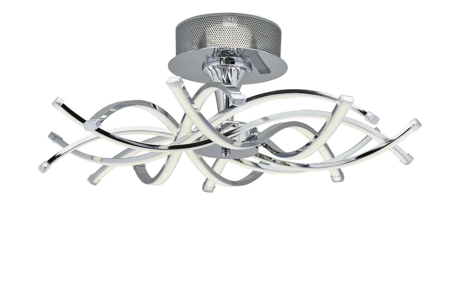 Paul Sommerkamp Leuchten LED-Deckenleuchte, mit geschwungenen Armen 1 Paul Sommerkamp Leuchten LED-Deckenleuchte, mit geschwungenen Armen