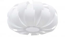 for friends Pendelleuchte, 1-flammig Kunststoff weiß