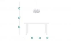 for friends Pendelleuchte, 1-flammig Kunststoff weiß -Innenleuchten Verkaufsladen 10687240 7 202002212233