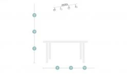 KHG LED-Spot 4-flammig weiß -Innenleuchten Verkaufsladen 10687288 6 201912162233