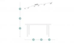 KHG LED-Spot, 6-flammig weiß -Innenleuchten Verkaufsladen 10687289 1 201912162233