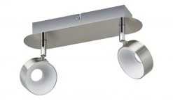 KHG LED-Spot, 2-flammig, Nickel matt -Innenleuchten Verkaufsladen 10687291 3 201811271523