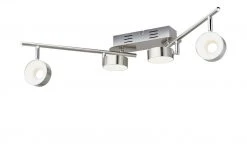 KHG LED-Spot, 4-flammig Nickel matt -Innenleuchten Verkaufsladen 10687293 3 201912162233