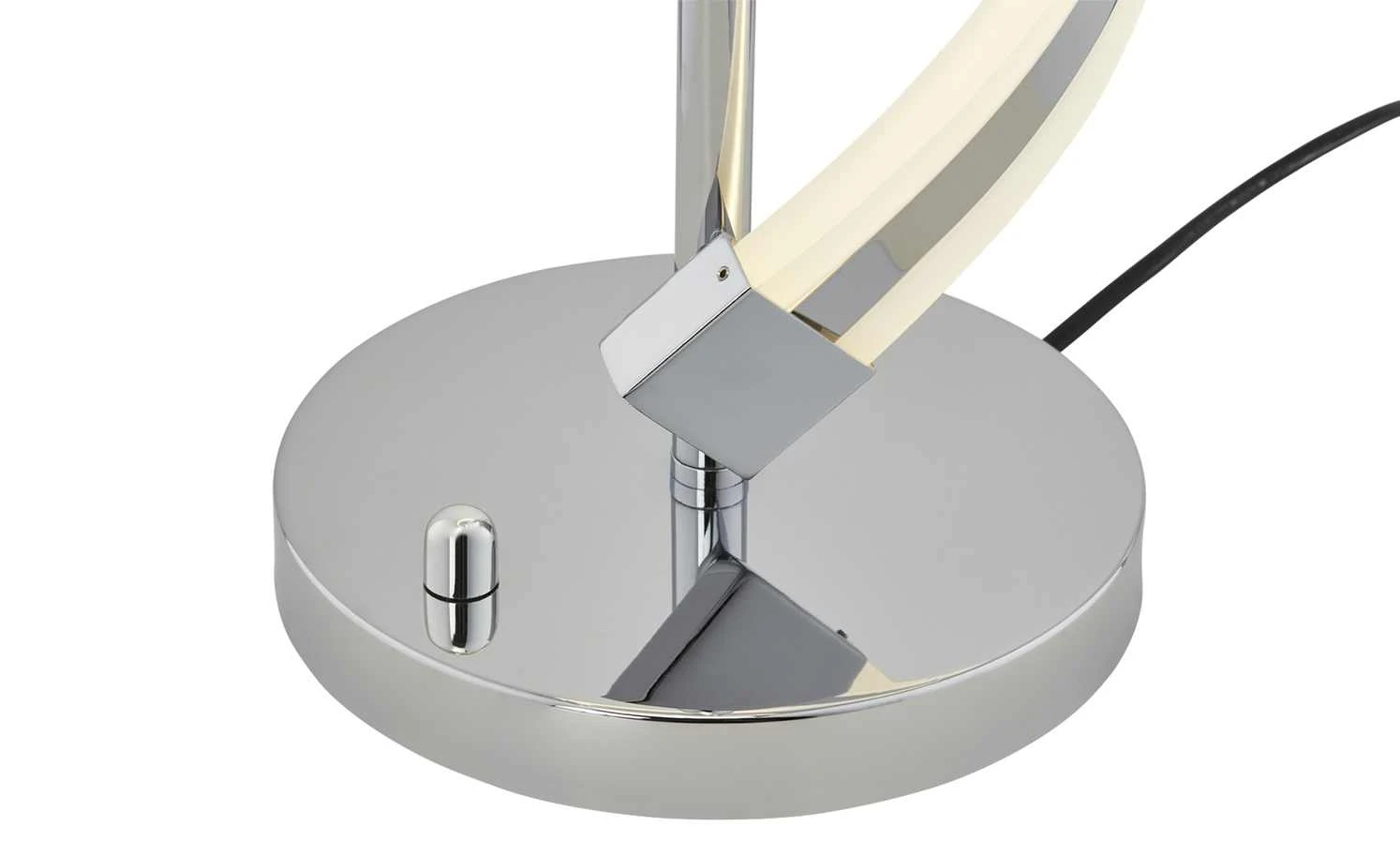 Trio LED-Tischleuchte, chrom, Acryl geschwungen 3 Trio LED-Tischleuchte, chrom, Acryl geschwungen – Bild 3