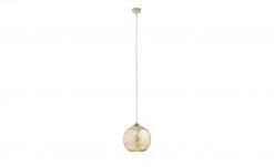 HOME STORY Pendelleuchte, 1-flammig goldfarben -Innenleuchten Verkaufsladen 10687502 5 201904012230