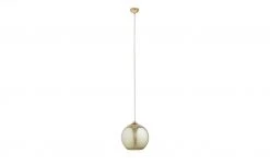 HOME STORY Pendelleuchte, 1-flammig goldfarben -Innenleuchten Verkaufsladen 10687502 6 201904012230