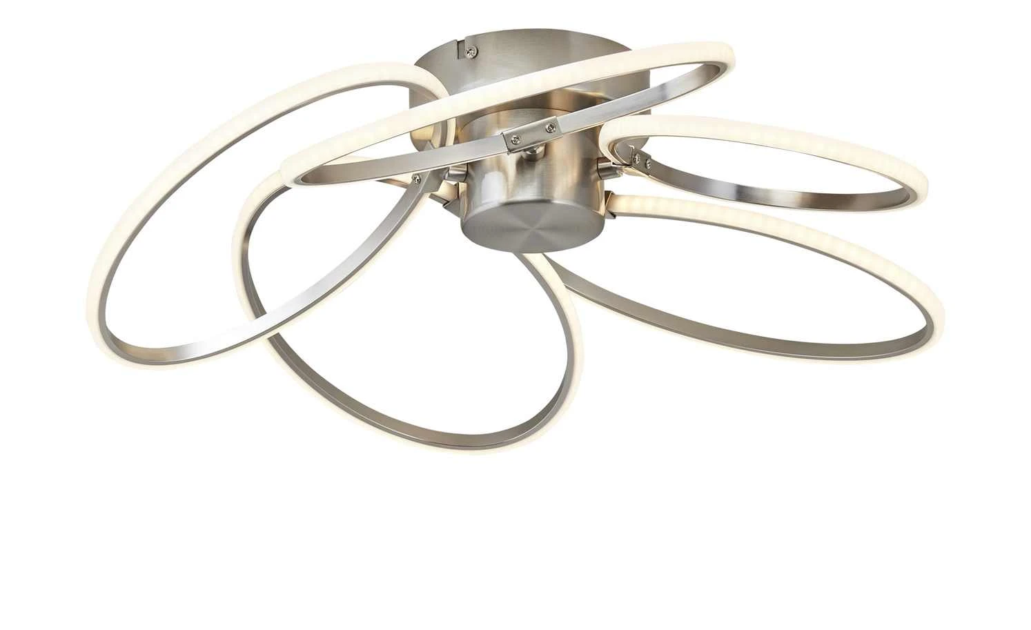 Paul Sommerkamp Leuchten LED-Deckenleuchte, 5-flammig nickel matt 1 Paul Sommerkamp Leuchten LED-Deckenleuchte, 5-flammig nickel matt