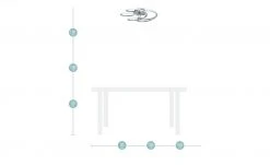 Meisterleuchten LED-Deckenleuchte, chrom, 5-flammig -Innenleuchten Verkaufsladen 10687953 4 202106211241