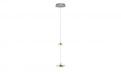 Meisterleuchten LED-Pendelleuchte, 2-flammig, nickel matt -Innenleuchten Verkaufsladen 10688014 6 202106102233