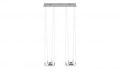 Meisterleuchten LED-Pendelleuchte, 4-flammig, nickel matt -Innenleuchten Verkaufsladen 10688015 2 201811271546