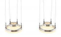 Meisterleuchten LED-Pendelleuchte, 4-flammig, nickel matt -Innenleuchten Verkaufsladen 10688015 3 201811271546