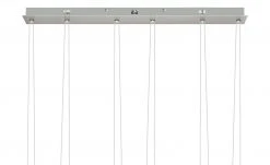 Meisterleuchten LED-Pendelleuchte, 6-flammig, nickel matt -Innenleuchten Verkaufsladen 10688016 4 202106102233