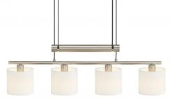 Trio Pendelleuchte, 4-flammig, Stoffschirm -Innenleuchten Verkaufsladen 10688091 5 201811271540