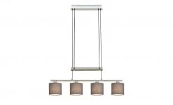 Trio Pendelleuchte, 4-flammig, Stoffschirm -Innenleuchten Verkaufsladen 10688092 6 201811271540