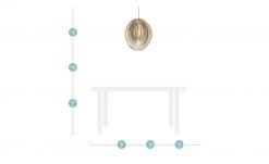 Trio Pendelleuchte mit Holzlamellen -Innenleuchten Verkaufsladen 10688296 11 202002252238